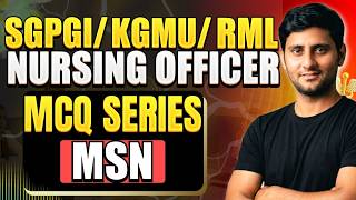 SGPGI KGMU RML SPECIAL MSN MCQ SERIES ACCON NURSING COACHING CLASS 3 ONE SHOT ACCON DEHRADUN NURSING
