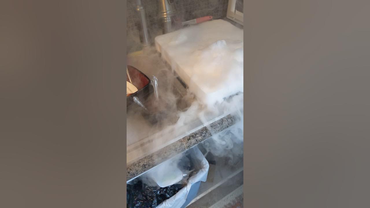 slow motion dry ice + boiling water. YouTube