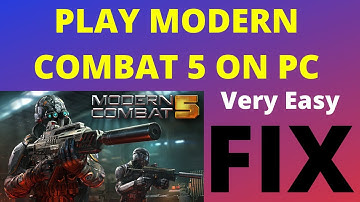 How To Play Modern Combat 5 on PC Hindi/Urdu.