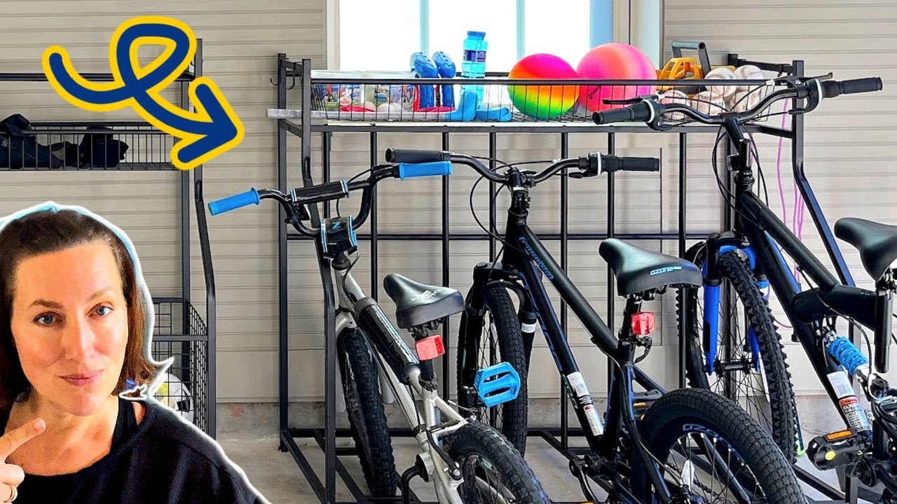 User Review BIRDROCK HOME 4 Bike Garage Storage & Stand YouTube
