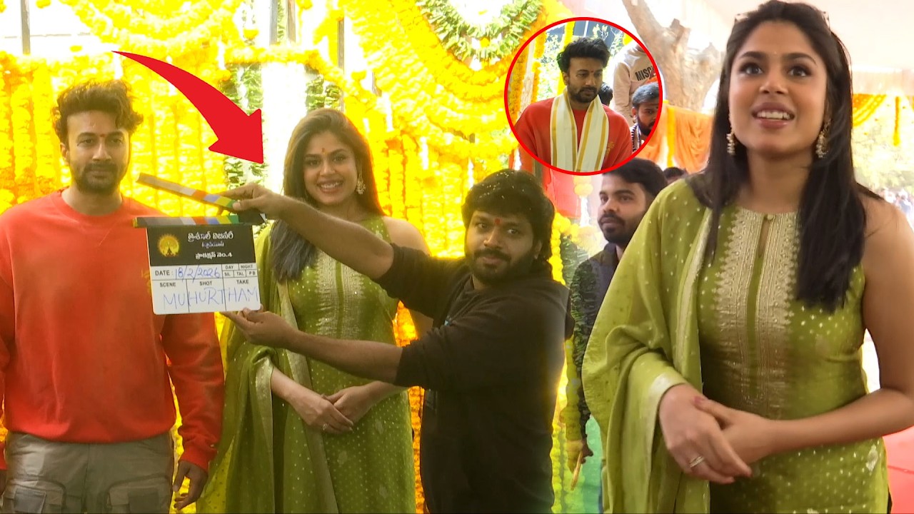 SATYADEV & Heroine FARIA ABDULLAH’s New Movie POOJA CEREMONY || Filmee Zone