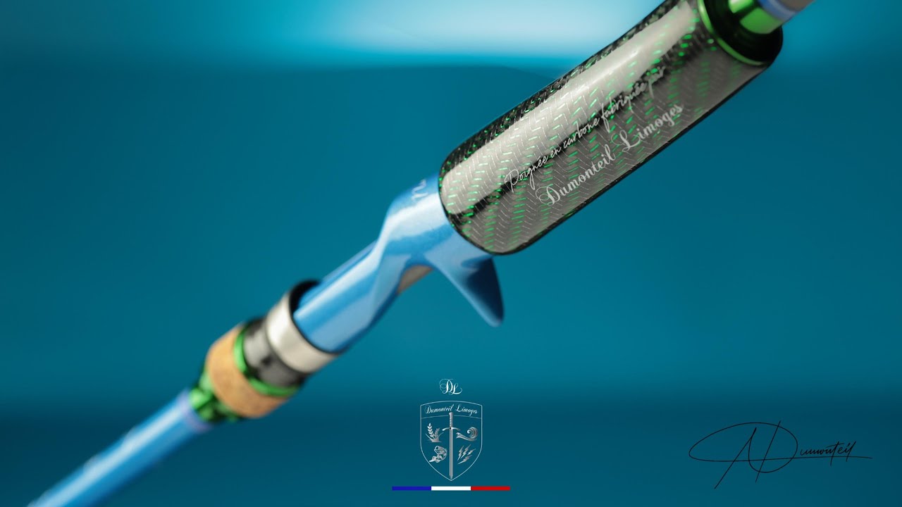 Canne à pêche sur- mesure à gratter pour le sandre et la perche - casting - 2m18 - 7/28g - Fast