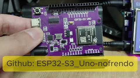 ESP32-S3 Uno nofrendo