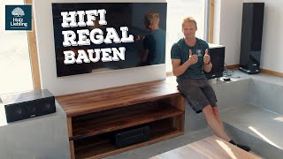 HiFi Regal aus Massivholz bauen | Holz-Liebling DIY