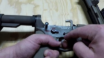 AR-15 - How to get the Upper and Lower together with a FosTech Echo AR-II Trigger