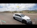 forza horizon 5"How Fast Can This GOLF R MK7.5 Go?