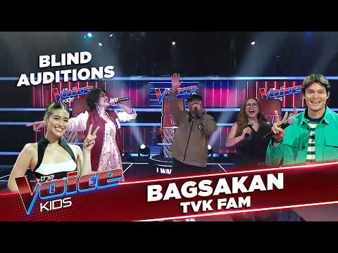 The Voice Kids Philippines: BAGSAKAN with the TVK FAM! | Blind Auditions