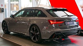 2023 Audi RS6 Avant (600hp) - Interior and Exterior Details