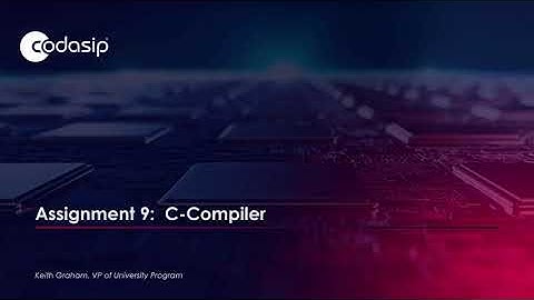 Assignment 9: C compiler Generation