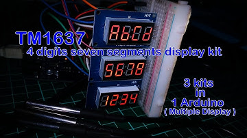 HAMITRONIK - TM1637 Multiple Display