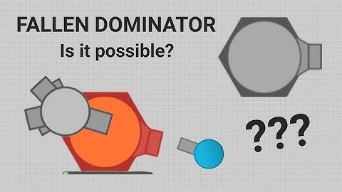 Do Fallen Dominators Exist? - Diep.io Mythbusting Episode 1
