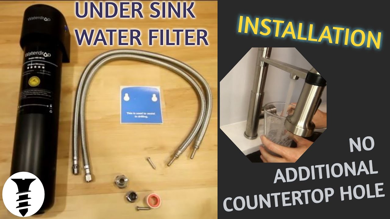 Waterdrop TSA 8 Layer Under Sink Water Filter System, Under Sink Water  Filtration System, Reduces PFAS, PFOA/PFOS, Fluoride, Chlorine, Bad Taste 