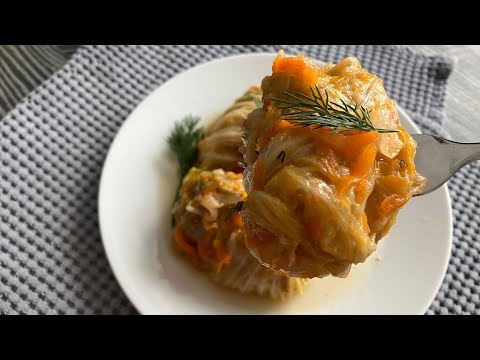 ГОЛУБЦЫ ИЗ ПЕКИНСКОЙ КАПУСТЫ! Готовила первый раз, получилось вкусно!