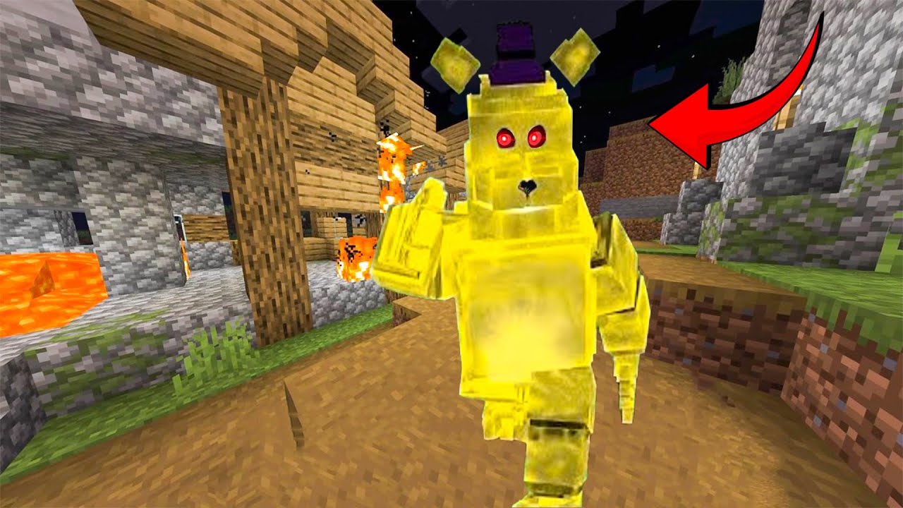 FAST FREDBEAR Addon in Minecraft is FAST and TERRIFYING! - YouTube