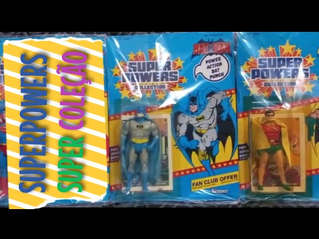 COLEÇÃO SUPERPOWERS KENNER DO AMIGO JONATAN MAMED - COMPLETA E