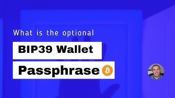 Bitcoin: What is the optional bip39 passphrase