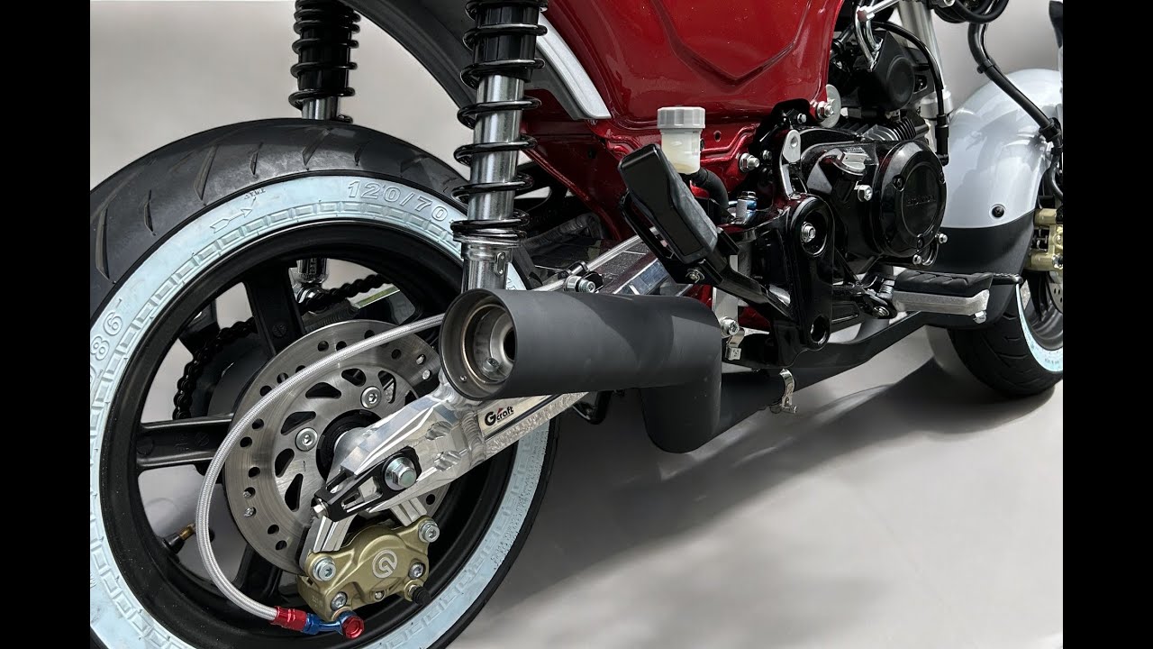 ☆白米もぐもぐ出品☆ダックスベーシックマフラー DAX125 ダックス125 SPクラシックマフラー - YouTube
