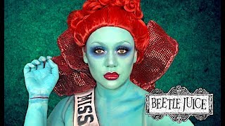 MISS ARGENTINA BEETLEJUICE MAKEUP TUTORIAL!