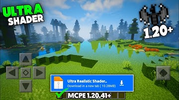 MCPE 1.20.30+ BEST Ultra Realistic Shaders for RENDER DRAGON (Android, iOS, Windows 10)
