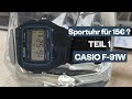 Sportuhr für 15€? Casio F-91W - Deutsch (Teil 1/2)