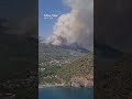 Firefighting helicopters battle wildfire in Turkey's southwest