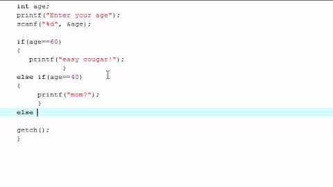 C Programming Tutorial - 5 - If, Else If, Else Statements