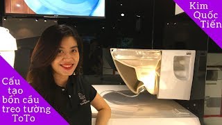 Cấu tạo bồn cầu treo tường ToTo