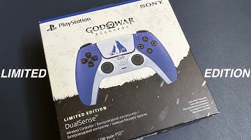 Sony Limited Edition God Of War Ragnarok PS5 DualSense Wireless Controller Unboxing | ASMR