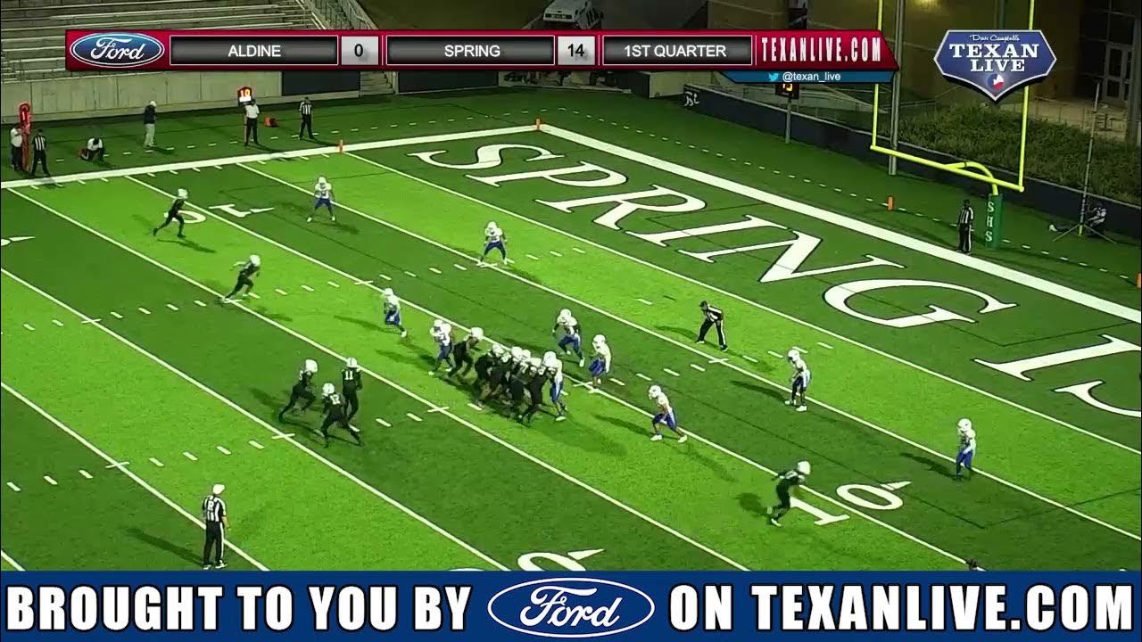 Aldine vs Spring Week 7 2022 Highlights YouTube
