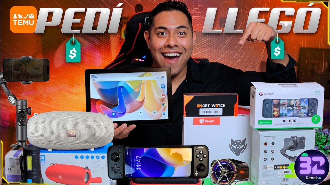 Pedí MÁS Electrónicos Famosos de TEMU ¿Hay Más calidad? o ESTAFA?