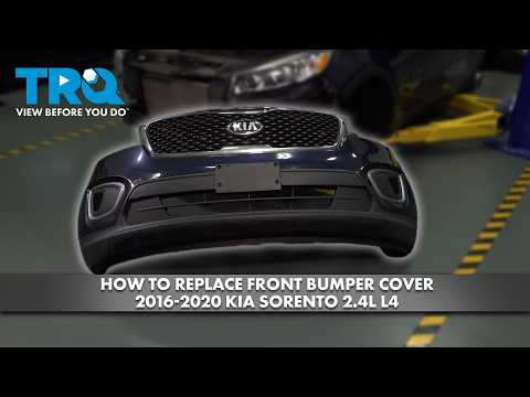 How to Replace Front Bumper Cover 2016-2020 Kia Sorento
