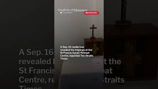 Pope Francis Stayed In Punggol While In Spore Only Special Request Was For A Gelato Fridge