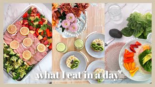 WHAT I EAT IN A DAY | healthful, balanced, &amp; simple meal ideas!