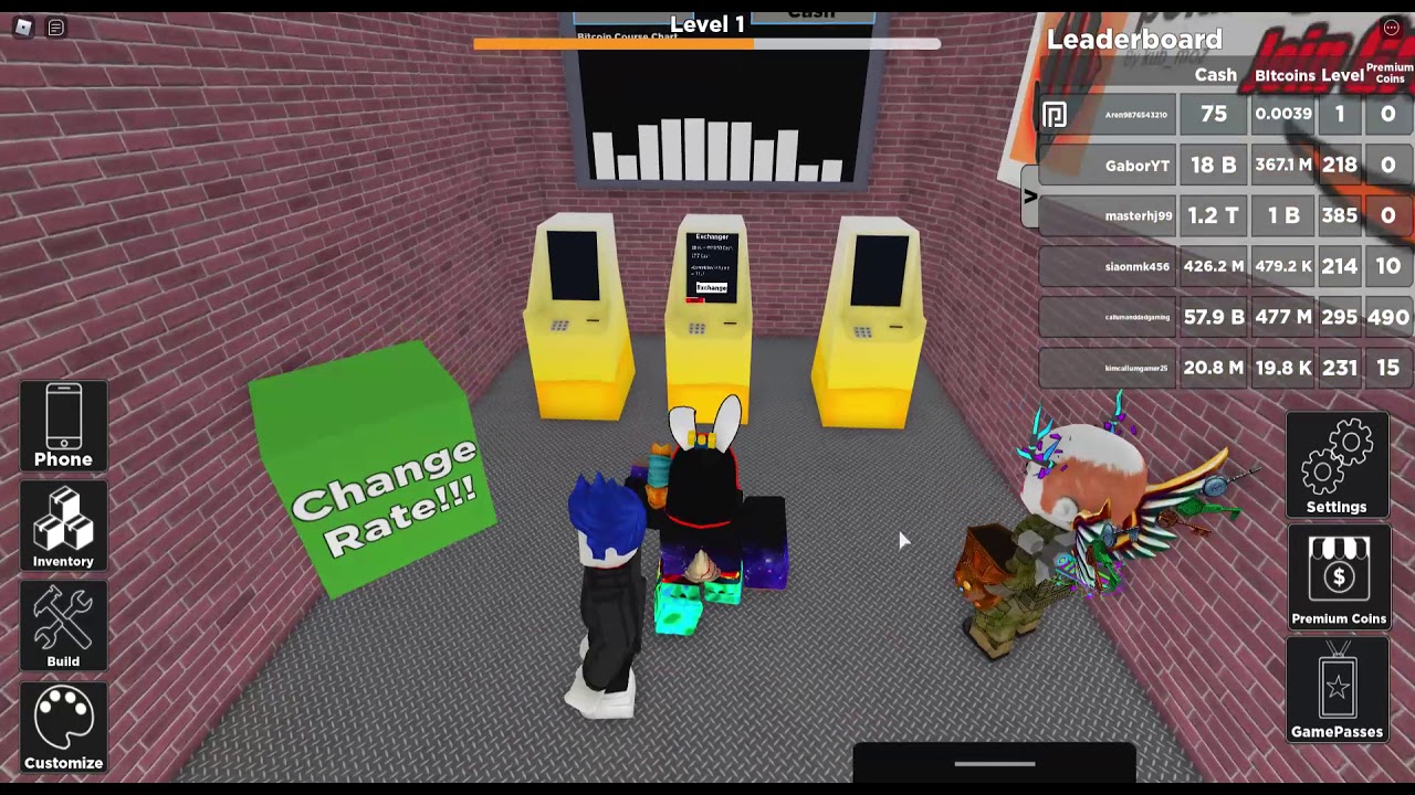 Roblox BitCoin Miner Oynuyorum 1!!! ŞOK ŞOK ŞOK!!! - YouTube