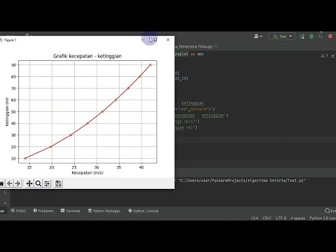 Membuat Grafik Dalam Bahasa Python | Matplotlib dan Numpy - YouTube