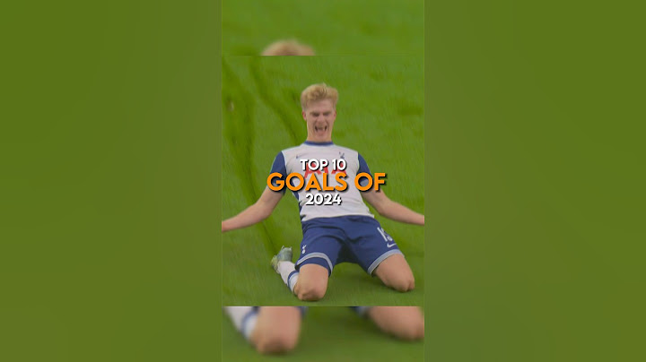 Top 10 goals of 2024