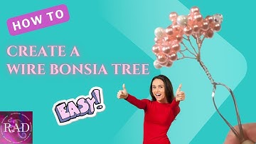 Watch Me Turn Wire Branches Into a Wire Tree!