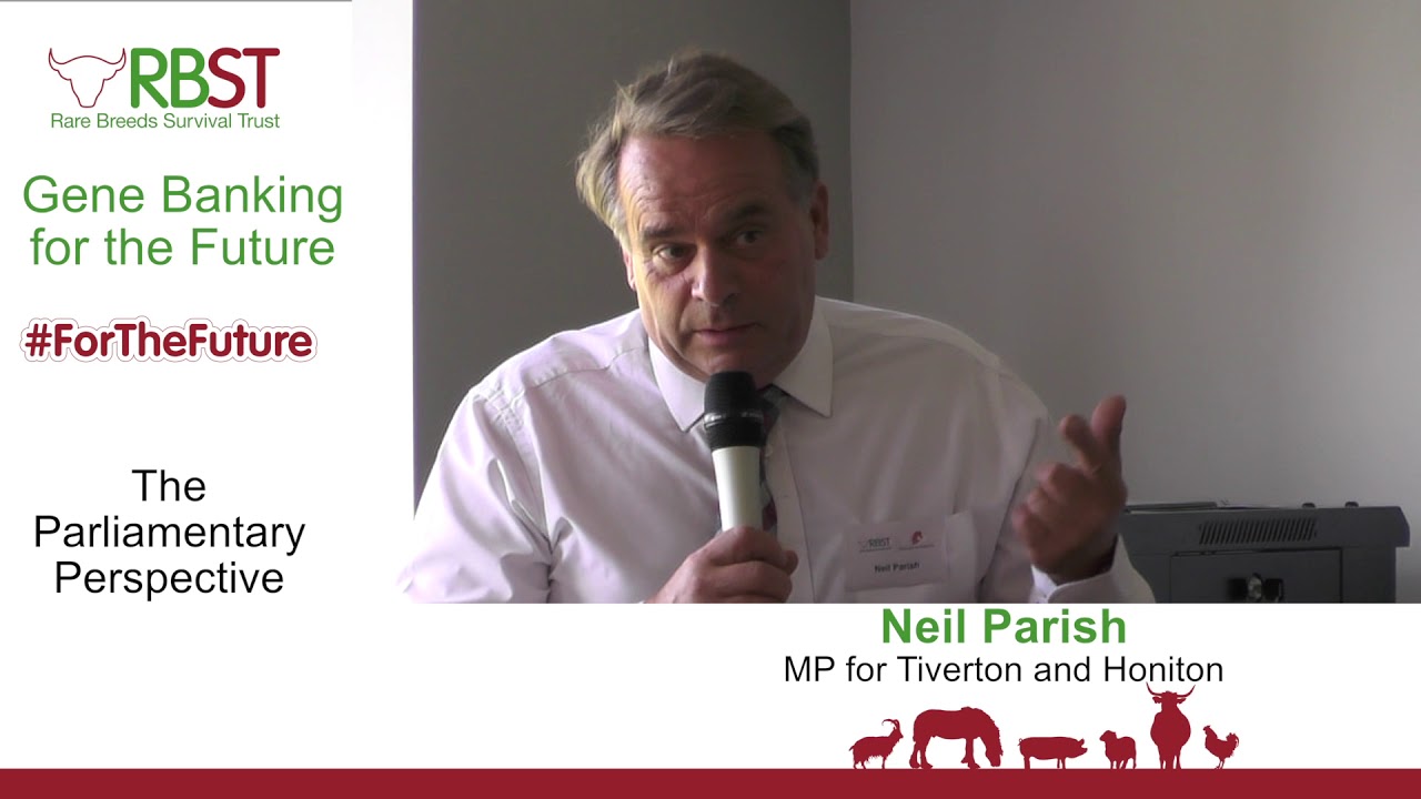 Angela Smith & Neil Parish MP - RBST Gene Bank Conference 280917