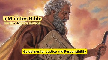 5 Minutes Bible | Exodus 21 to 22 | #Jesus #Bible