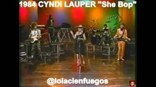 Cyndi Lauper "She Bop" Live 1984