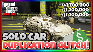 SOLO CAR DUPLICATION GLITCH! *WORKING* GTA 5 ONLINE MONEY GLITCH! *BEST MONEY METHOD* (NOT PACKED)
