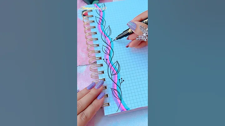 Border design #shorts #art #youtubeshorts