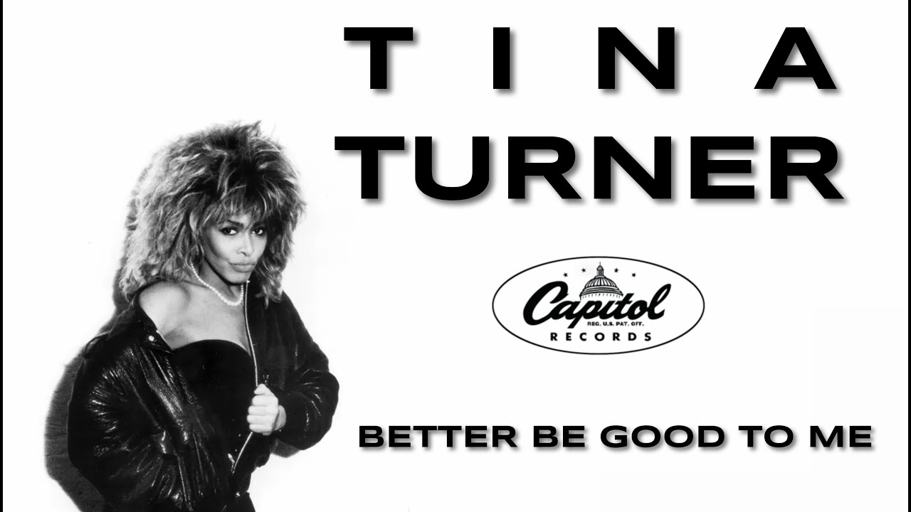 Tina Turner Better Be Good To Me Official Music Video YouTube