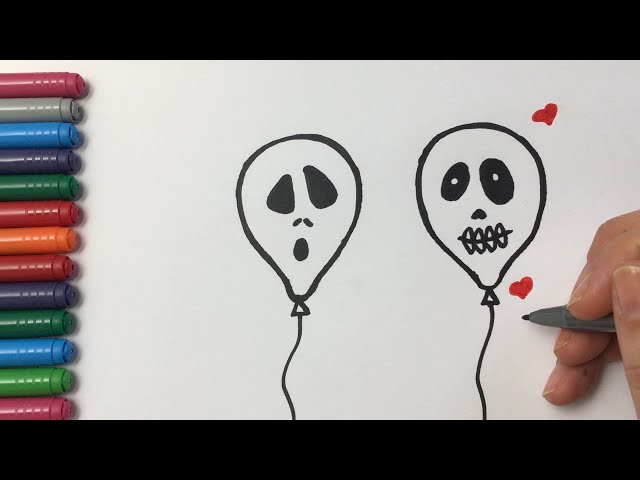 HALLOWEEN Como desenhar Olho assustador dia das bruxas ❤ Desenhos