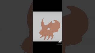 Drawing my second favorite pokemon #eevee #eeveelution #pokemon #pokemongame