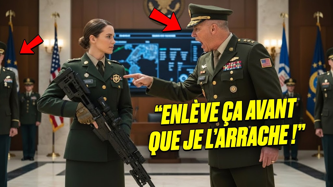 « Vous ne pouvez pas porter cet insigne ! » hurla le général — jusqu’au décompte de la sniper