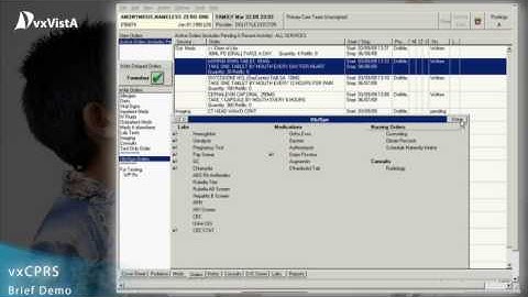 vxCPRS Brief Demo
