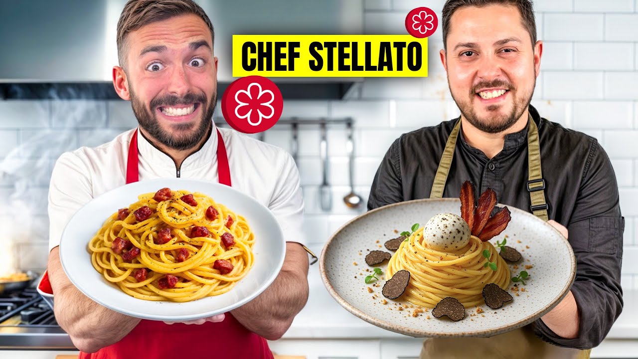 MURRY vs CHEF STELLATO: chi cucina la CARBONARA Migliore??