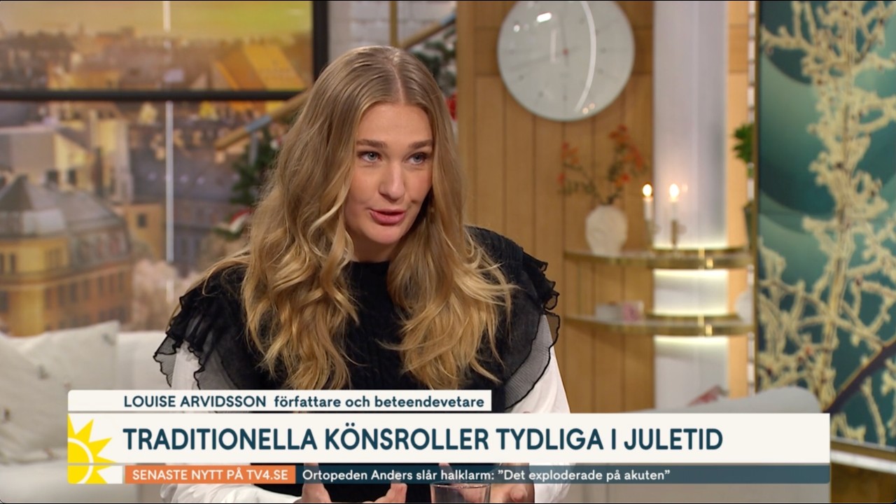 Louise Arvidsson Boije TV4 Nyhetsmorgon