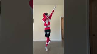 Red Power Ranger is taking over Tiktok ! #dance #trend